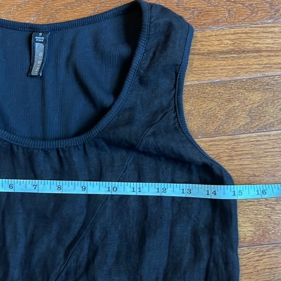 Inizio | Magic 2 Pocket Sleeveless Magic Linen Dress Oversized Lagenlook Small - Picture 8 of 10